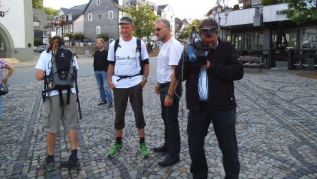 Horst Jachim Kupka vom WDR war vor Ort